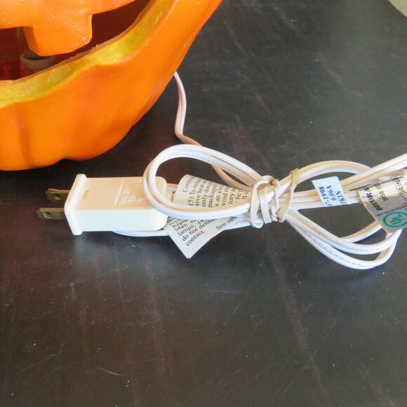 Vintage 1998 Halloween Jack O Lantern Pumpkin Light The Paper Magic Group Light - Picture 11 of 14